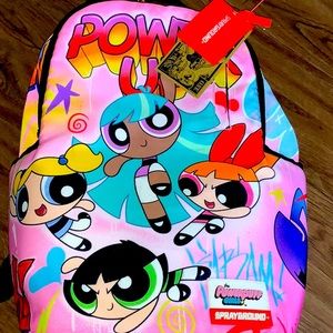 Powerpuff girls spray ground backpack